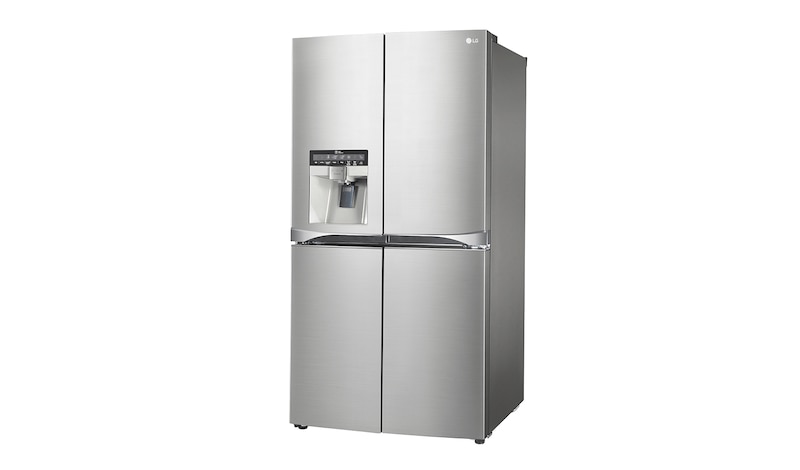 LG 712L French Door Fridge with Anti-fingerprint Brushed Finish, GF-5L712PL